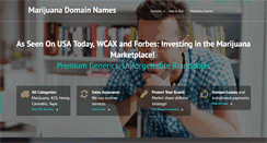 Desktop Screenshot of marijuananames.org